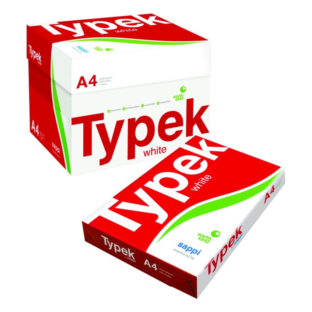 Typek: A3 and A4 White Copy Printer Paper